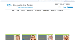 Desktop Screenshot of oregonretina.com